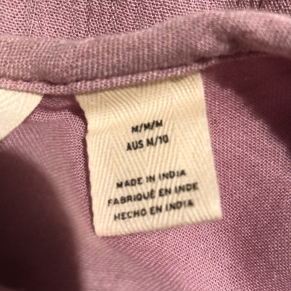 ROXY Siren Treasure Pink Dress Sz M - Picture 6 of 10